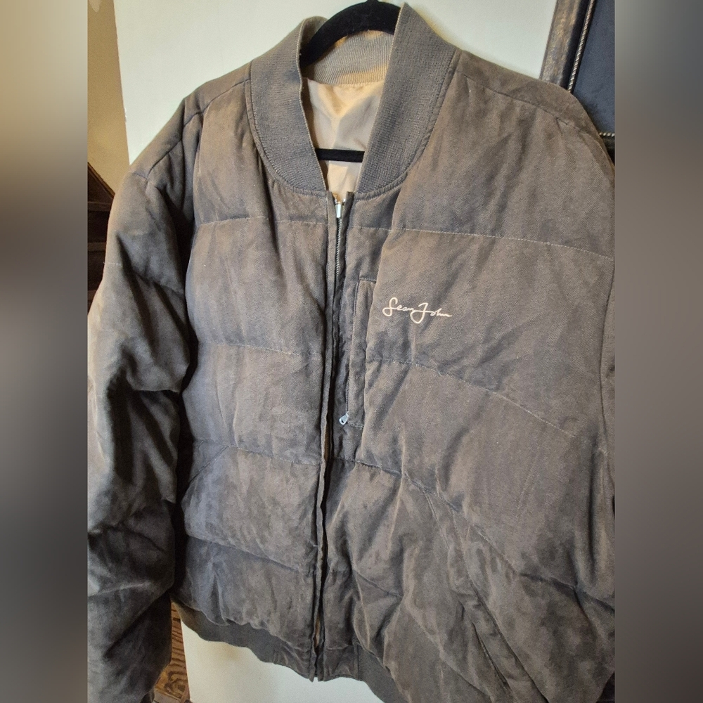 Sean John Reversible Puffer Jacket